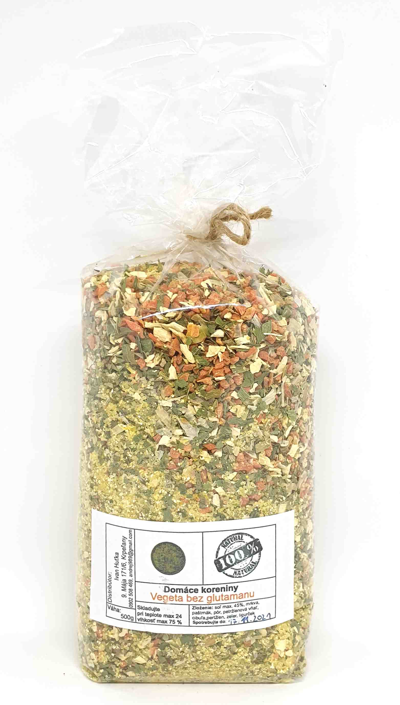 Vegeta domáca so soľou 500g